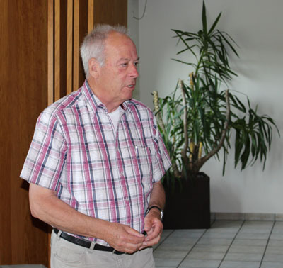 Vorsitzender Manfred Catrin